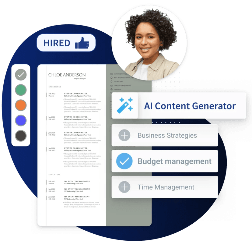 Resume UI